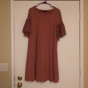 Gorgeous summer flair sleeve dress